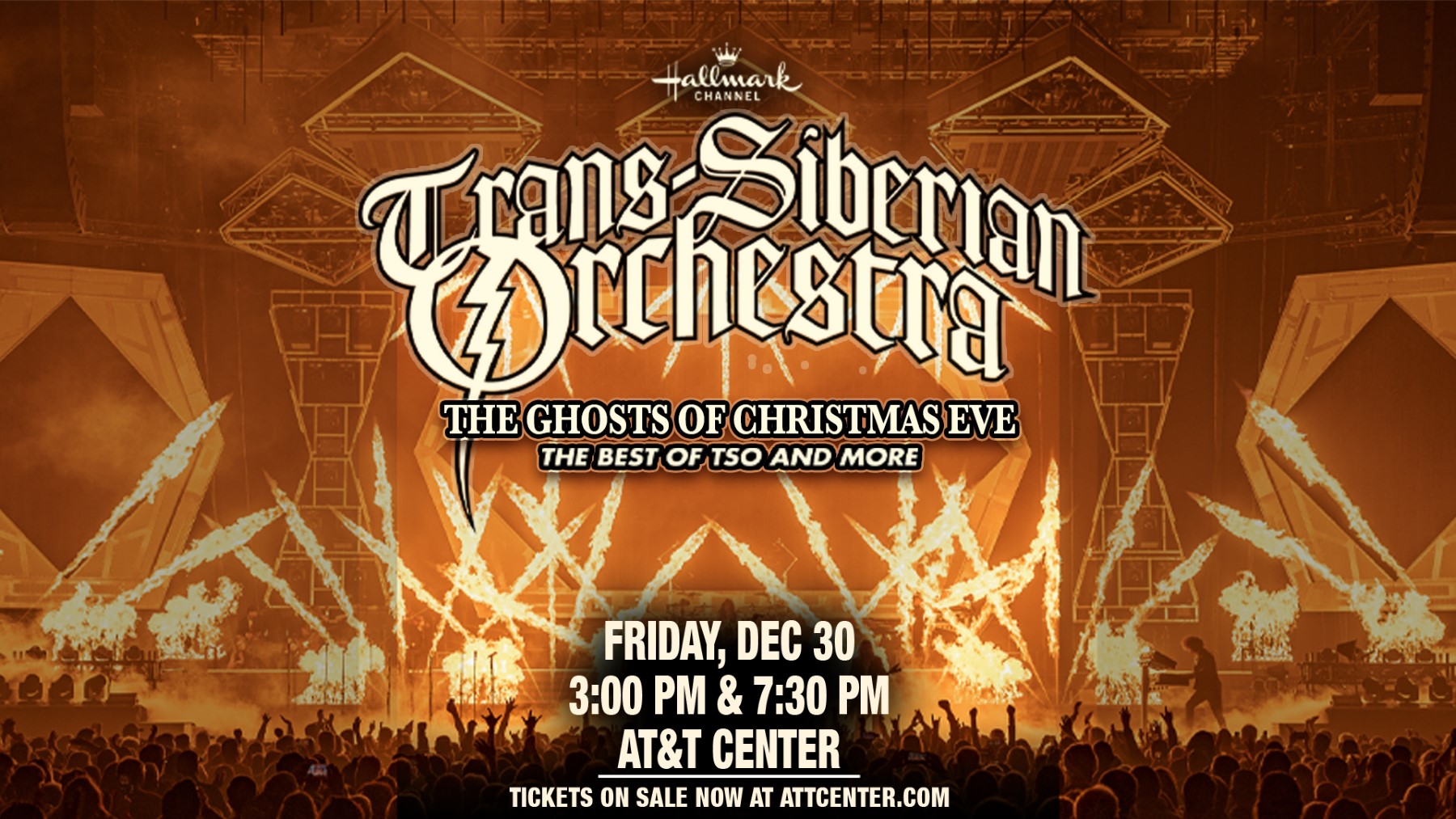 Trans-Siberian Orchestra - The Ghosts of Christmas Eve - the best of TSO and more - December 2022 - AT&T Center