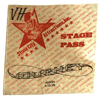 Backstage Pass