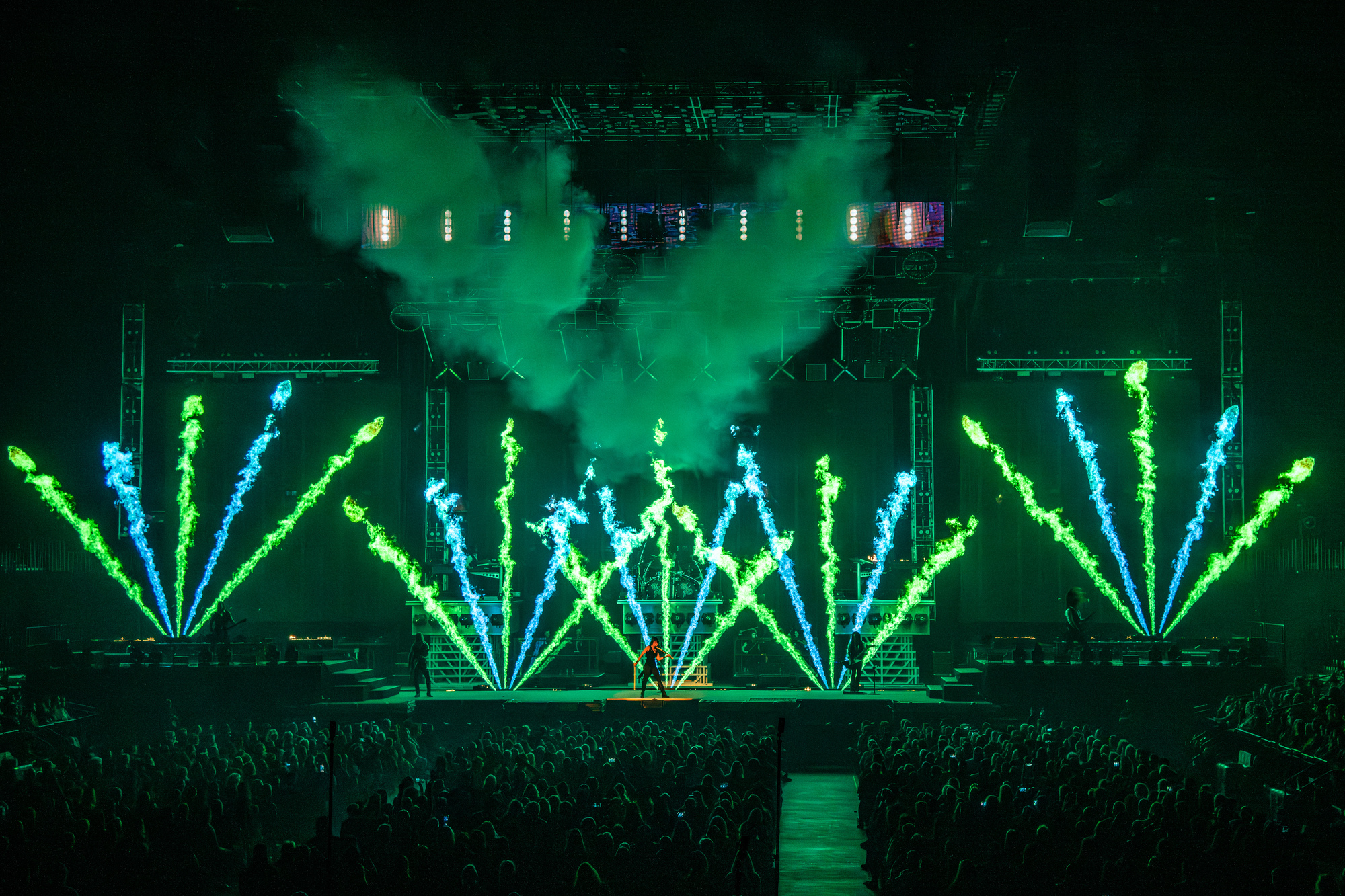 Trans-Siberian Orchestra pyrotechnics